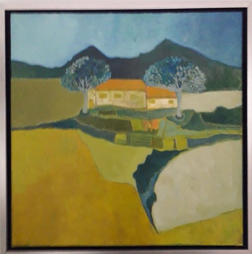 P09F04.jpg - Toscaans landschap, olieverf op doek, 60x60 cm