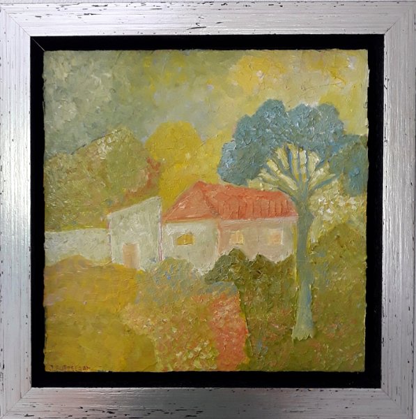 huisjesinprovence.jpg - Huisjes in de Provence 25x25cm